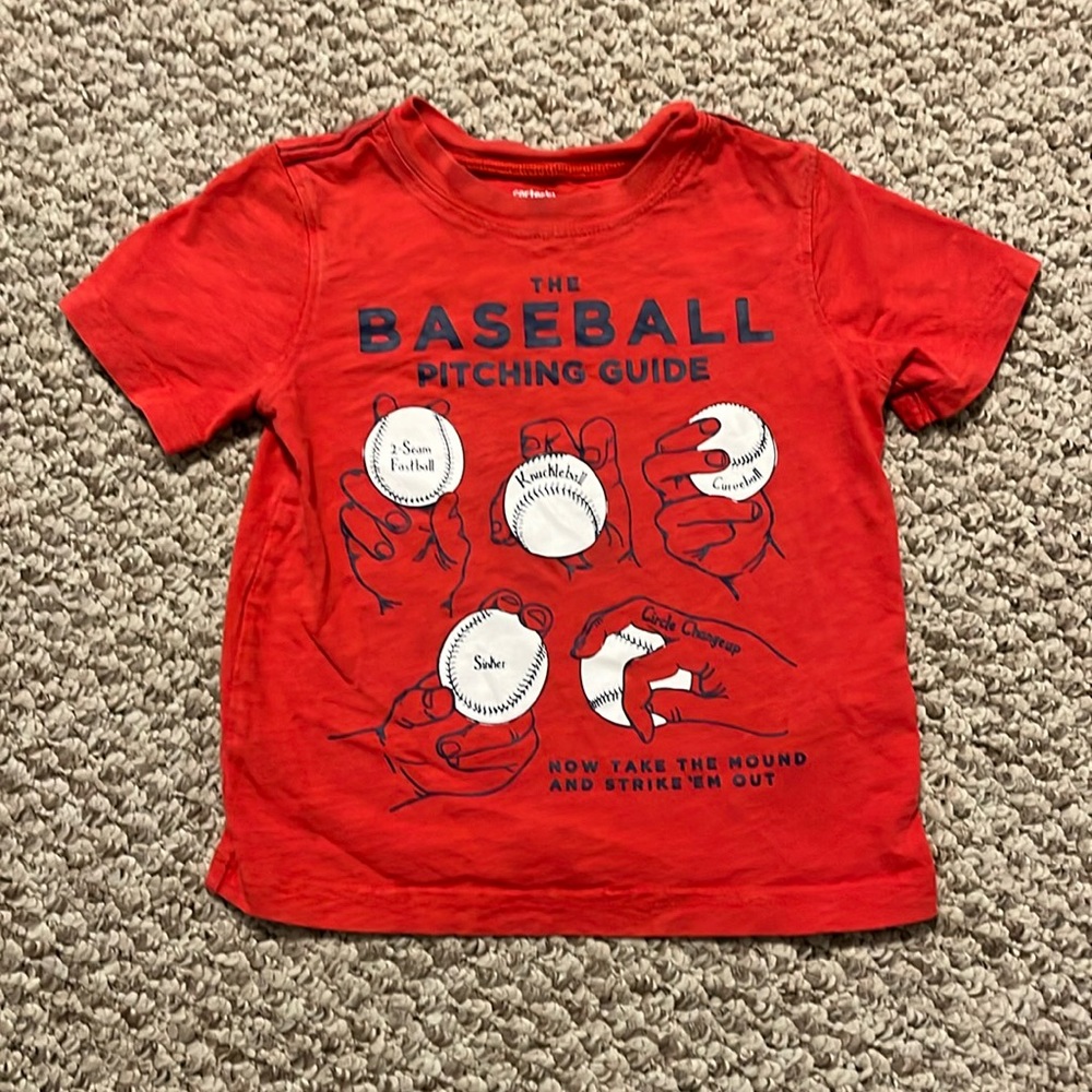 Boys baseball shirt